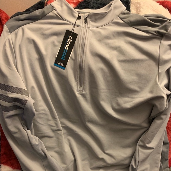 Adidas half zip jacket xxl new